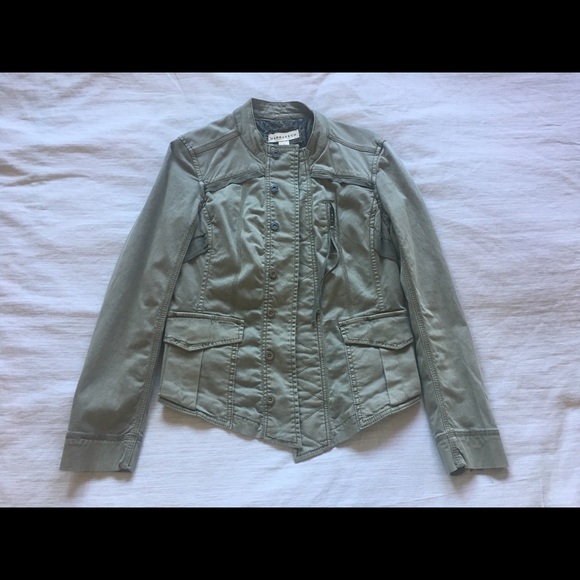 New Anthropologie Marrakech Green Utility Jacket - Picture 2 of 8